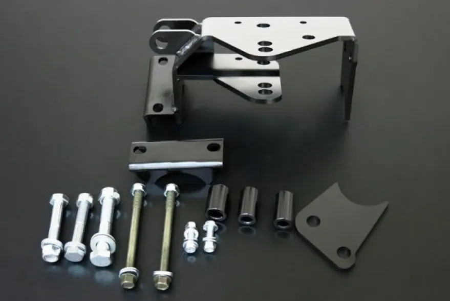 Jeep Wrangler 06-18 JK Främre Track Bar Förflyttningsfäste (För 4'' Höjning) Hardrace