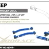 Jeep WRANGLER 06-18 JK / 18- JL Bakre Övre Länkarmar - Justerbara (0~4.5'' LIFT) V2. Hardrace