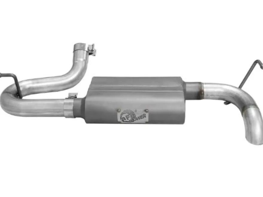 Jeep Wrangler JK 2007-2018 V6-3.6L/3.8L Scorpion Axle-Back Sportavgassystem Aluminiserat Stål Hi-Tuck aFe Power