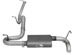 Jeep Wrangler JK 2007-2018 V6-3.6L/3.8L Scorpion Cat-Back Sportavgassystem Aluminiserat Stål 2.5in Hi-Tuck aFe Power - Svarta Utblås