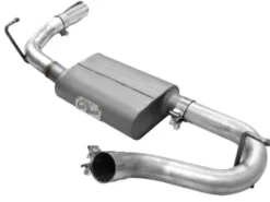 Jeep Wrangler (JK) 2007-2018 V6-3.6L/3.8L Scorpoin Axle-Back Sportavgassystem aFe Power - Polerad Utblås