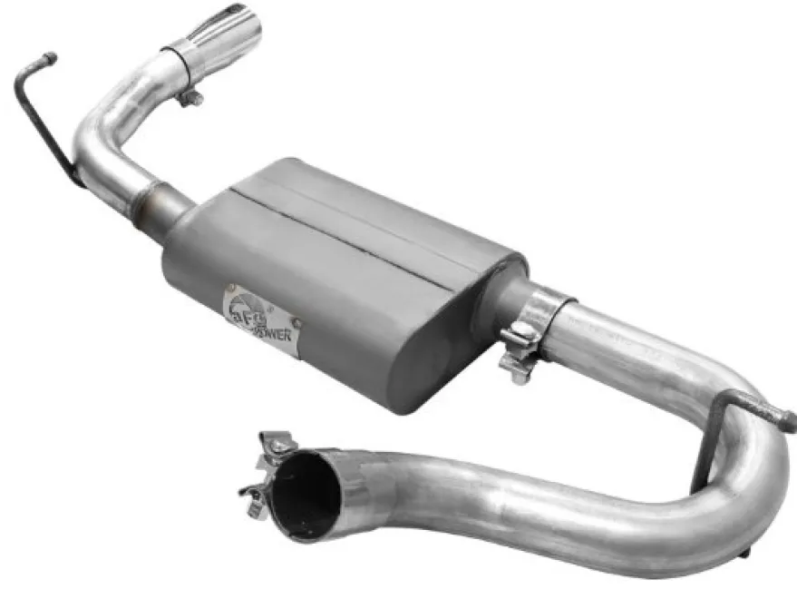Jeep Wrangler (JK) 2007-2018 V6-3.6L/3.8L Scorpoin Axle-Back Sportavgassystem aFe Power - Polerad Utblås