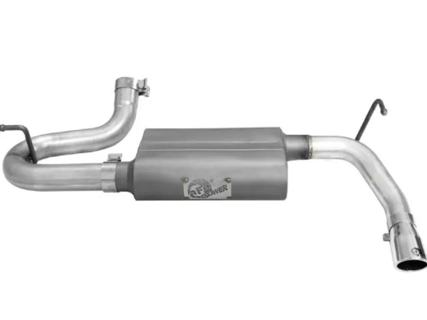 Jeep Wrangler (JK) 2007-2018 V6-3.6L/3.8L Scorpoin Axle-Back Sportavgassystem aFe Power - Polerad Utblås