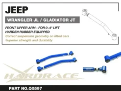 Jeep WRANGLER JL / GLADIATOR JT Främre Nedre Justerbara Länkarmar (LIFT 0~4'') V2 Hardrace