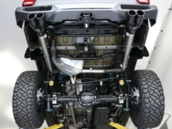 Jeep Wrangler (JL) 2018-2024 V6-3.6L Vulcan Series 3in-2-1/2in 304 SS Cat-Back Sportavgassystem aFe Power - Svarta Utblås