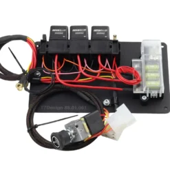 Kabelhärva med 4-Position Knapp och 3st Relän för Elektriska Värmepaket T7Design