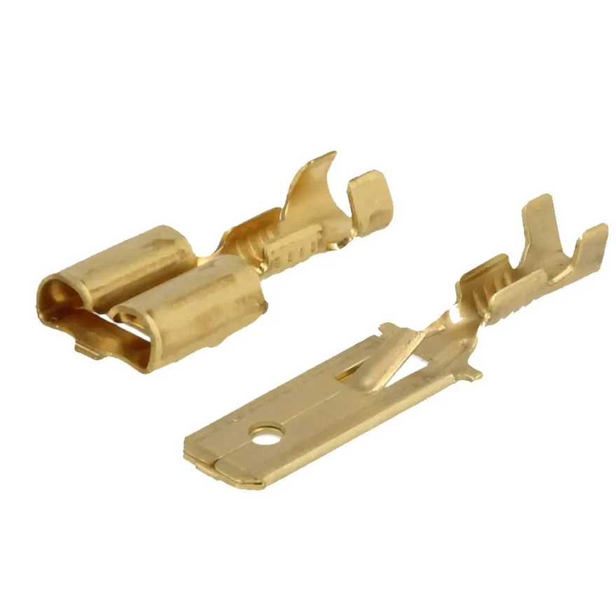 Kabelskor Oisolerade Hona / Hane (Set om 5st) QSP Products