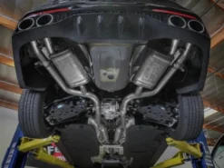 Kia Stinger 2018-2021 L4-2.0L (t) Gemini XV 3in till Dual 2-1/2in 304 SS Cat-Back Sportavgassystem med Cut-Out aFe Power