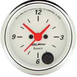 Klocka 52mm 12HR ANALOG ARCTIC Vit