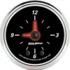 Klocka 52mm 12HR ANALOG DESIGNER BLACK II