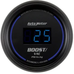 Laddtrycksmätare 52mm 30INHG / 30PSI COBALT DIGITAL