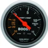Laddtrycksmätare 52mm 30 IN HG / 15PSI (Digital Stepper-motor) SPORT-COMP