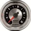 Laddtrycksmätare 52mm 30INHG-30PSI (Digital Stepper-motor) AMER. MUSCLE
