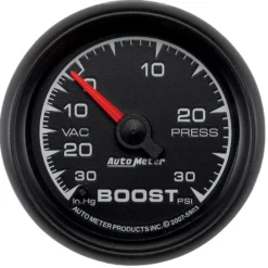 Laddtrycksmätare 52mm 30 INHG / 30PSI (Mekanisk) ES