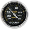 Laddtrycksmätare 66.7mm 30INHG / 30PSI (Mekanisk) MARINE CARBON FIBER