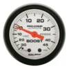Laddtrycksmätare 52mm 30 IN HG / 45PSI (Mekanisk) PHANTOM