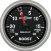Laddtrycksmätare 66.7mm 30IN HG / 20PSI (Mekanisk) SPORT-COMP II