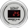 Laddtrycksmätare 52mm 30IN HG / 30PSI Ultra-Lite Digital
