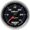 Laddtrycksmätare 52mm 30PSI (Digital Stepper-motor) COBALT
