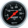 Laddtrycksmätare 52mm 35PSI (Mekanisk) SPORT-COMP