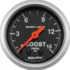 Laddtrycksmätare 52mm 15PSI (Mekanisk) SPORT-COMP