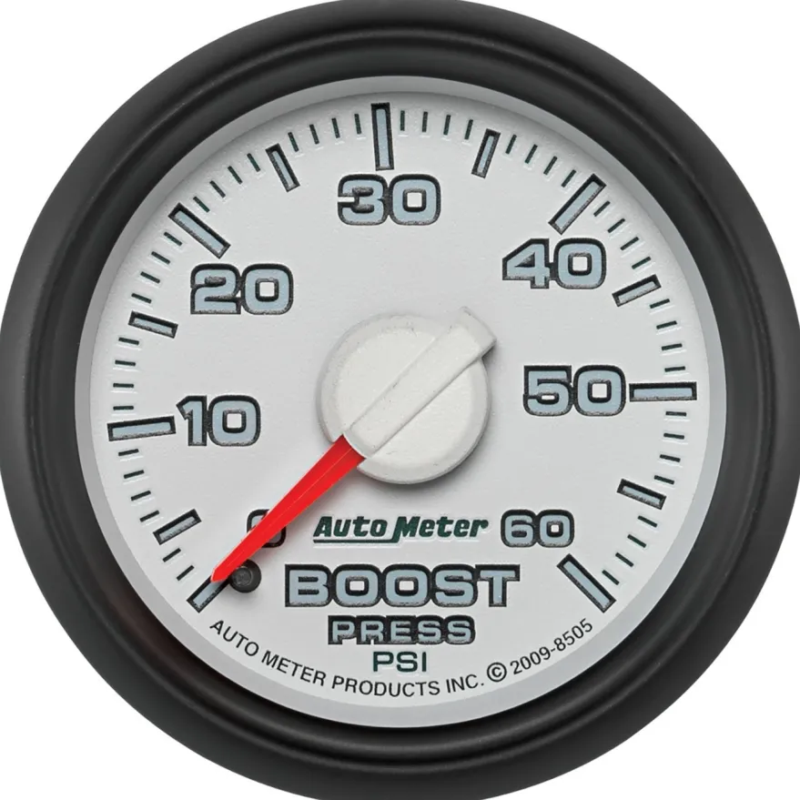 Laddtrycksmätare 52mm 60PSI (Mekanisk) RAM GEN 3 FACTORY MATCH