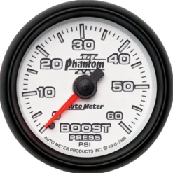 Laddtrycksmätare 52mm 60PSI (Mekanisk) PHANTOM II