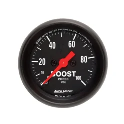 Laddtrycksmätare 52mm 100PSI (Mekanisk) Z-SERIES