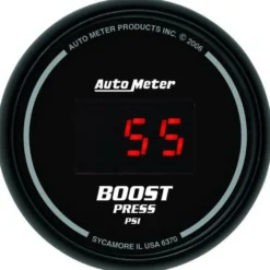Laddtrycksmätare 52mm 60PSI Sport-Comp Digital