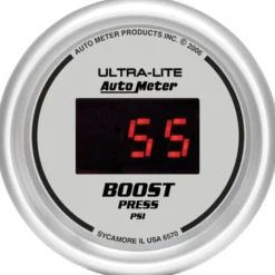 Laddtrycksmätare 52mm 60PSI Ultra-Lite Digital