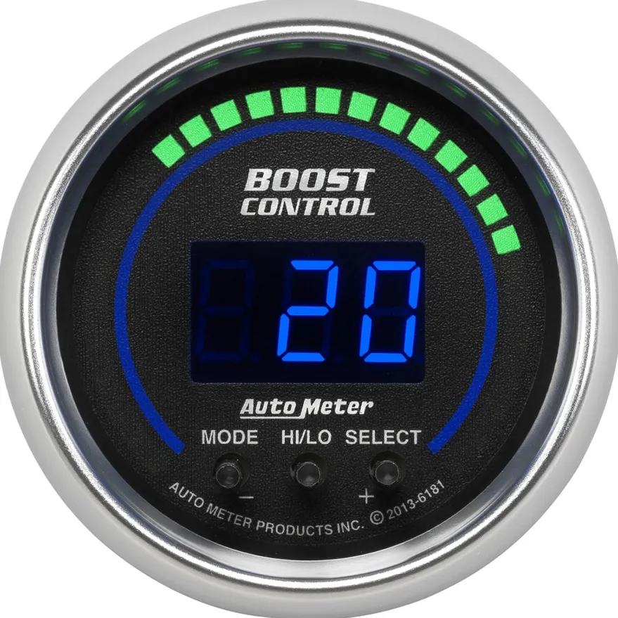 Laddtrycksstyrning 52mm 30INHG-30PSI INCL. SOLENOID DIGITAL COBALT