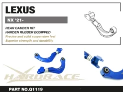 Lexus ES / NX AZ20 / UX / Toyota C-HR / Camry / Corolla altis / Prius / RAV4 XA50 / XA60 / Yaris / Vitz 2015-2025 Bakre Camber-Stag Hardrace