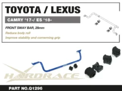 Lexus ES / Toyota Camry 2017-2024 Främre Krängningshämmare Hardrace
