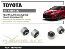 Lexus ES / UX / Toyota C-HR / Camry / GR Corolla Altis / Cross / Prius / GR Yaris / Vitz 2015-2024 Bakre Länkarmsbussningar Hardrace