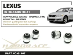 Lexus GS / IS 2006-2013 Bakre Spindelbussningar - Fäst i Nedre Stag Hardrace