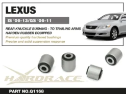 Lexus GS / IS 2006-2013 Bakre Spindelbussningar - Fäst i Trailing-Stag Hardrace