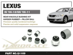Lexus GS / IS 2006-2013 Bakre Spindelbussningar Hardrace