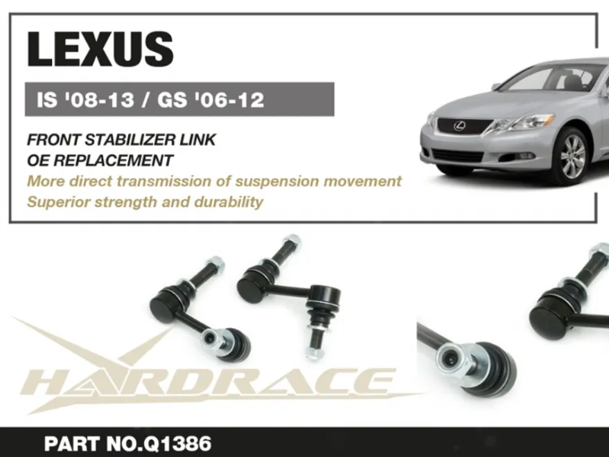 Lexus GS / IS 2006-2013 Främre Stab.Stag Hardrace