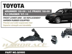 Lexus GX / Toyota 4RUNNER / Fj cruiser / Land cruiser 2002-2022 Främre Länkarmar Hardrace