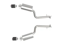 Lexus IS350 2014-2023 V6-3.5L Takeda Axle-Back Sportavgassystem - Kolfiber Utblås aFe Power