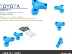 Lexus LM / NX AZ10 / Toyota Previa / RAV4 XA30 / XA40 2005-2023 Geometry Correction Spacer Hardrace