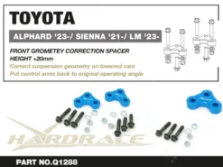 Lexus LM / RX / Toyota Alphard vellfire / Sienna 2021-2023 Främre Geometry Correction Spacer Hardrace