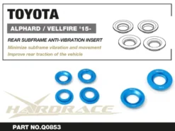 Lexus LM / Toyota Alphard vellfire 2015-2023 Bakre Subframe Anti-vibration Inserts Hardrace