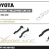 Lexus LM / Toyota Alphard vellfire 2015-2023 Styrled Rollcenterjustering Hardrace
