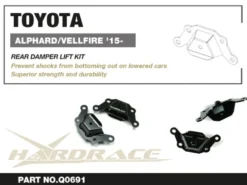 Lexus LM / Toyota Alphard vellfire 2015-2023 Liftkit Bakre Dämpare Hardrace