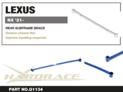 Lexus NX AZ20 2022+ Bakre Subframe Support Brace Hardrace