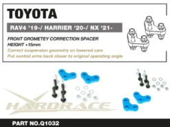 Lexus NX AZ20 / Toyota RAV4 XA50 / XA60 /Crown crossover / Harrier 2019-2025 Främre Geometry Correction Spacer Hardrace