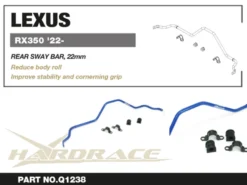 Lexus RX 2022+ Bakre Krängningshämmare Hardrace