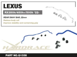 Lexus RX 2022+ Bakre Krängningshämmare Hardrace