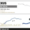 Lexus RX 1998-2003 Främre Krängningshämmare Hardrace